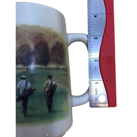 Vintage Otagiri Figi Graphics Ceramic Golf Mug Made in Japan Golf is Just Like.. - Picture 11 of 13